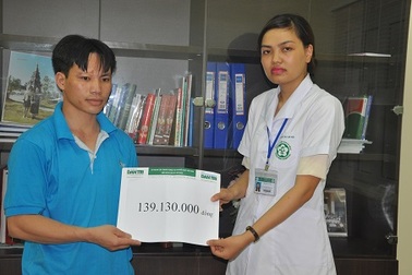 Hơn 139 triệu đồng đến với gia đình chị Thu Hương