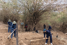 Phát hiện 2 hài cốt liệt sỹ kèm nhiều di vật trong vườn nhà dân