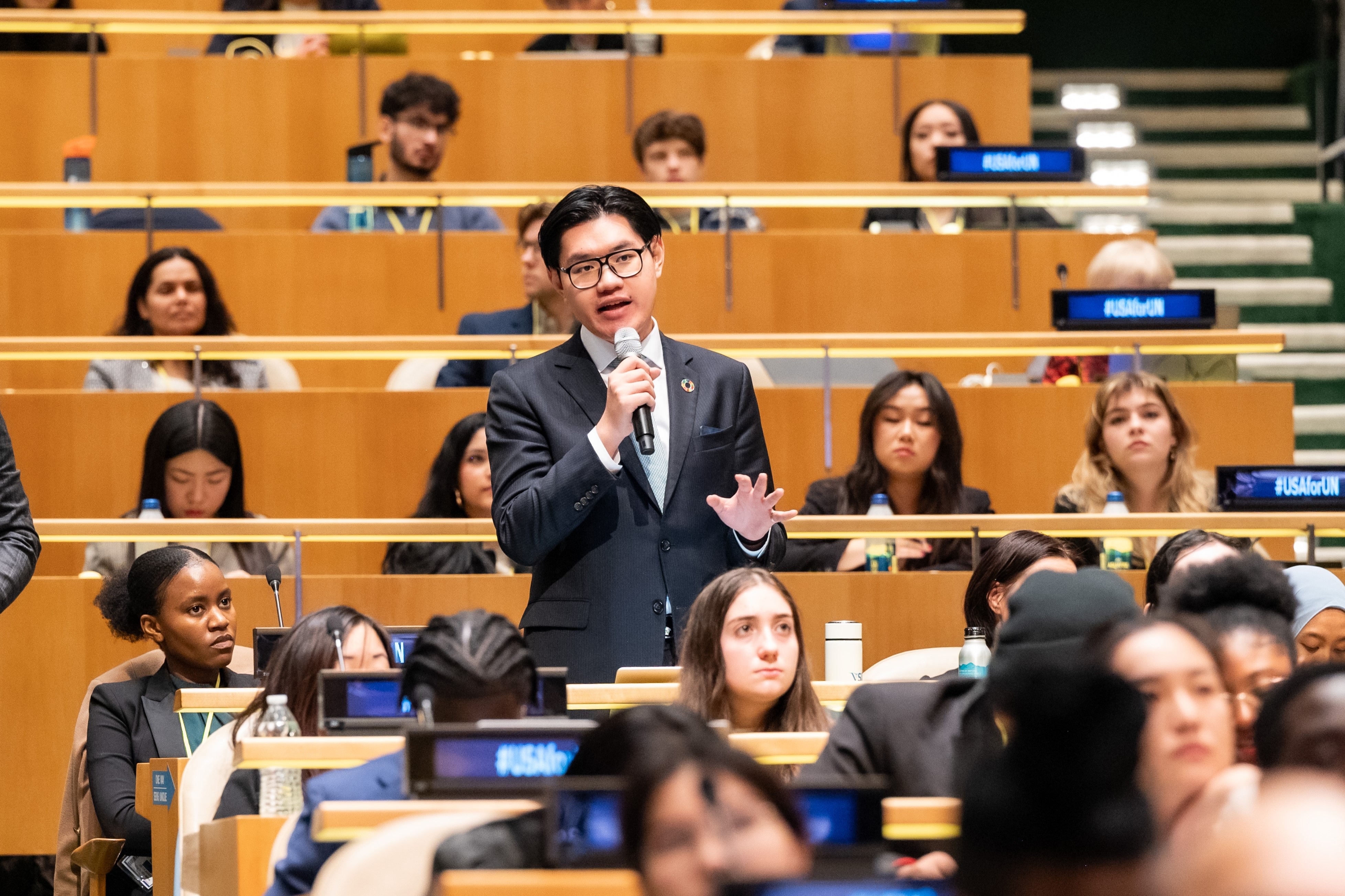 Nam sinh Việt Nam 22 tuổi phát biểu tại Đại hội đồng Liên hợp quốc - 2