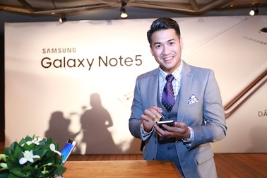 Phillip Nguyễn trở thành đại sứ hình ảnh cho Galaxy Note 5