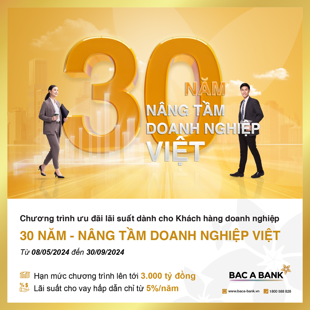 BAC A BANK ưu tiên lãi suất cho doanh nghiệp hướng tới phát triển bền vững - 1