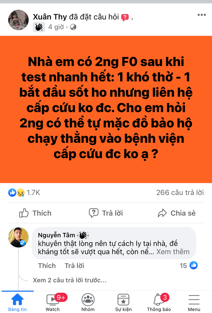 Người thân bỗng dưng “bặt vô âm tín” sau khi nhập viện điều trị Covid-19 - Ảnh 2.