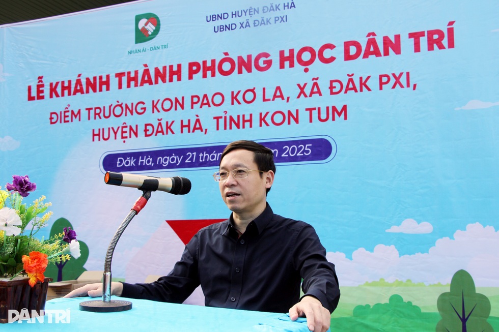 Khánh thành 2 phòng học Dân trí ở vùng khó tỉnh Kon Tum - 4