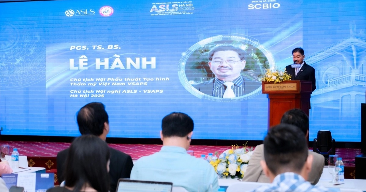 Sắp diễn ra Hội nghị Khoa học Thẩm mỹ và Triển lãm ASLS Hà Nội 2025
