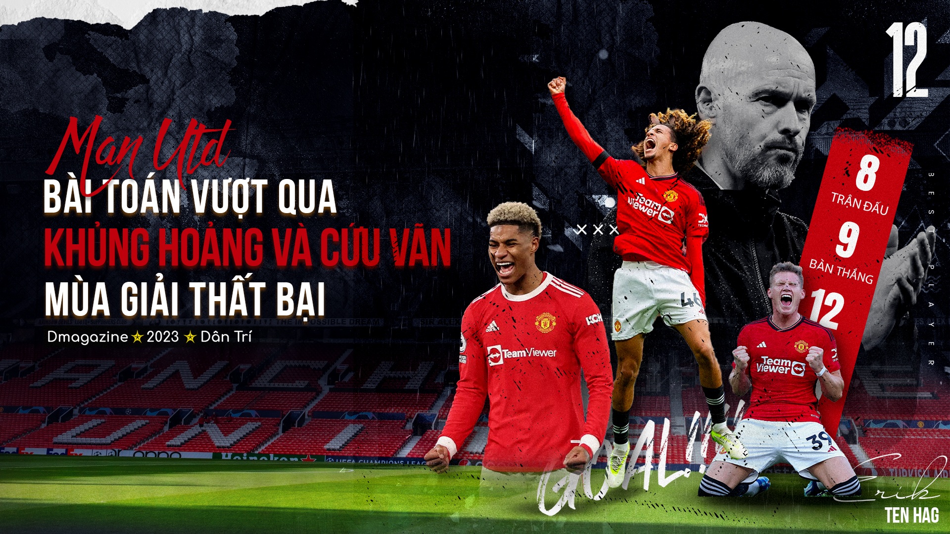 Man Utd: Bài toán vượt qua khủng hoảng và cứu vãn mùa giải thất bại