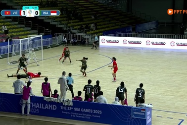 Futsal nữ Việt Nam giành chiến thắng quan trọng trước Indonesia