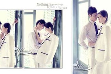 Huy Khánh tung ảnh cưới nhưng “úp mở” ngày kết hôn