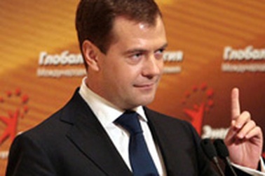 Medvedev thề sẽ đưa Nga thành cường quốc kinh tế mạnh