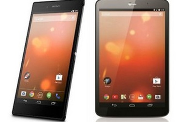 Ra mắt Sony Xperia Z Ultra và LG G Pad 8.3 chạy Android gốc