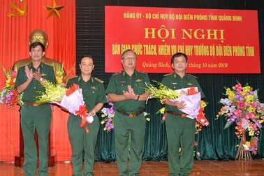 Bộ đội biên phòng tỉnh Quảng Bình có tân Chỉ huy trưởng