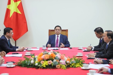 Thủ tướng Phạm Minh Chính điện đàm với Thủ tướng Campuchia Hun Manet