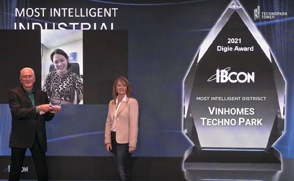 TechnoPark Tower giành giải trung tâm thông minh nhất tại giải thưởng IBcon Digie Awards - 1 TechnoPark Tower giành giải trung tâm thông minh nhất tại giải thưởng IBcon Digie Awards - 1