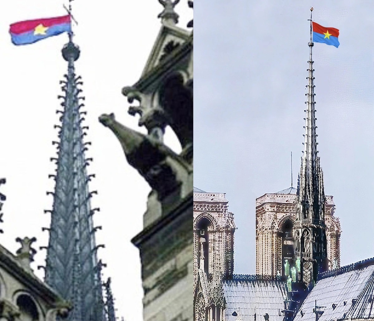Hai người Thụy Sĩ kể chuyện treo cờ Việt Nam trên nóc Nhà thờ Đức Bà Paris - 3 Hai người Thụy Sĩ kể chuyện treo cờ Việt Nam trên nóc Nhà thờ Đức Bà Paris - 3