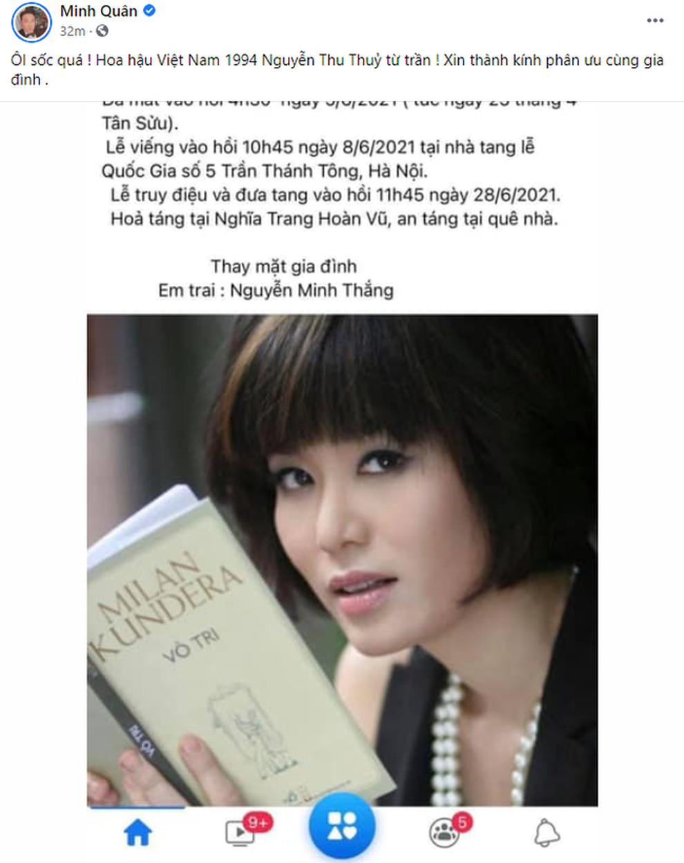 Diễn viên Mai Thu Huyền, BTV Quang Minh bàng hoàng kể kỉ niệm về Thu Thủy - 4 Diễn viên Mai Thu Huyền, BTV Quang Minh bàng hoàng kể kỉ niệm về Thu Thủy - 4