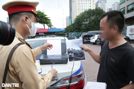 CSGT in ảnh ngay tại chốt, chứng minh lỗi vi phạm của tài xế