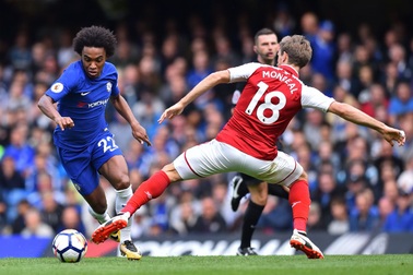 Chelsea 0-0 Arsenal: Chia điểm nhạt nhòa