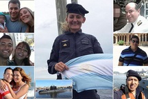 Hình ảnh thủy thủ đoàn trên tàu ngầm Argentina chở 44 người mất tích