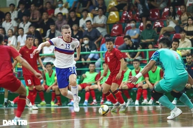 Đội tuyển futsal Việt Nam bất ngờ cầm hòa cựu Á quân thế giới Nga