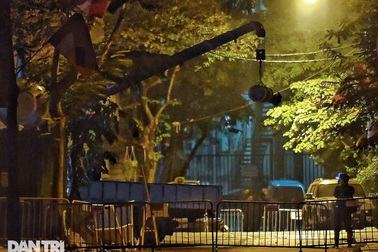 Quả bom trên phố Cửa Bắc được hủy nổ an toàn tại Bắc Giang