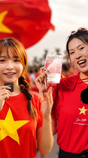 CĐV Hà Nội, TPHCM cháy hết mình cùng tuyển Việt Nam trước giờ bóng lăn