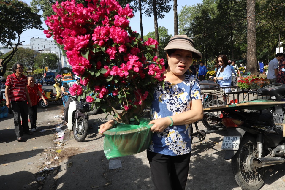 Thương lái mệt mỏi xả hàng, giá hoa tết nhiều nơi giảm 50-70% - 24 Thương lái mệt mỏi xả hàng, giá hoa tết nhiều nơi giảm 50-70% - 24