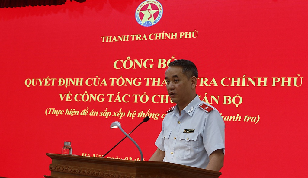 Thanh tra Chính phủ công bố các quyết định về công tác cán bộ - 3