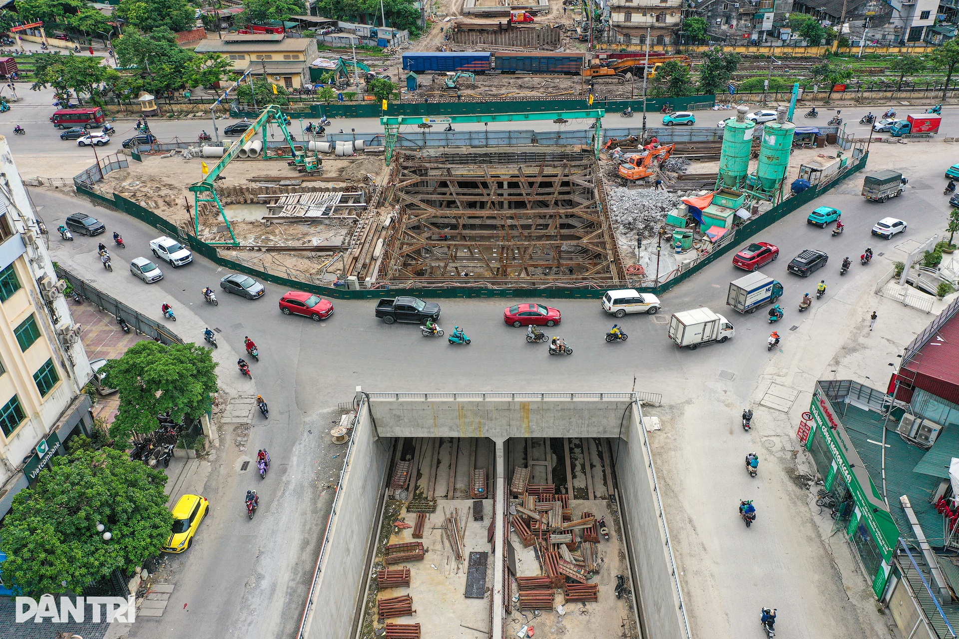 Hầm chui Kim Đồng - Giải Phóng lộ hình hài cơ bản sau gần 3 năm thi công - 3 Hầm chui Kim Đồng - Giải Phóng lộ hình hài cơ bản sau gần 3 năm thi công - 3