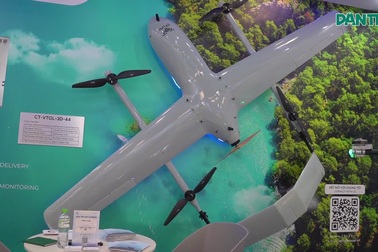 Mãn nhãn loạt robot, UAV tuần tra "Make in Vietnam"