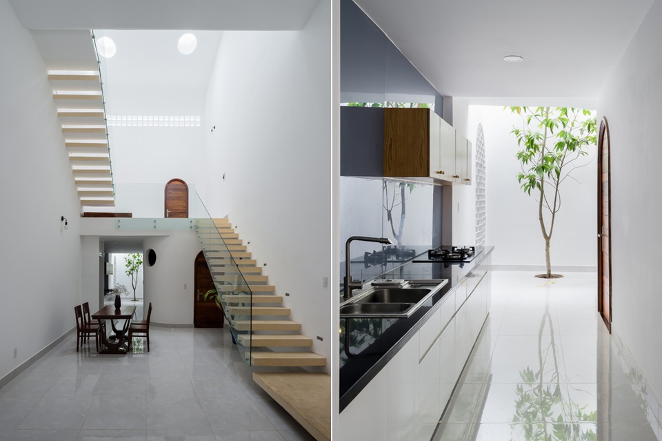 Bất ngờ “nhà chồng nhà” với kiến trúc giao thoa độc đáo ở Bình Dương - 10