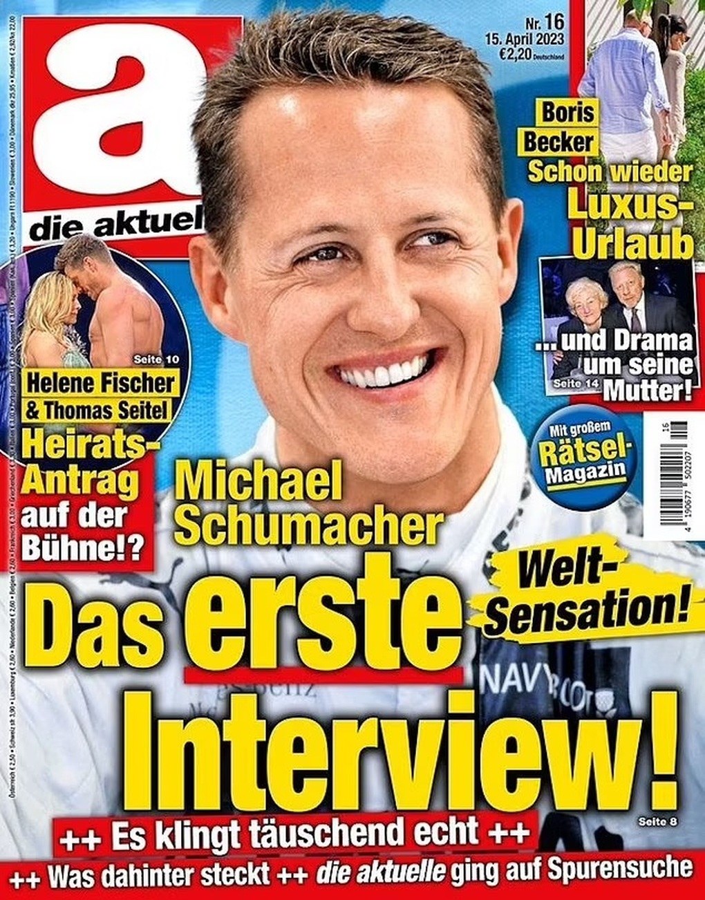 Cuộc phỏng vấn với Michael Schumacher khiến một tổng biên tập bị sa thải - 2 Cuộc phỏng vấn với Michael Schumacher khiến một tổng biên tập bị sa thải - 2