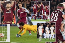 Ngôi sao Ukraine giúp West Ham giành vé vào tứ kết Europa League