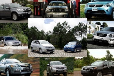 10 mẫu MPV/SUV bán chạy nhất năm 2010