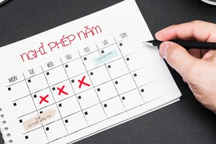 Người lao động nghỉ phép có phải báo trước?