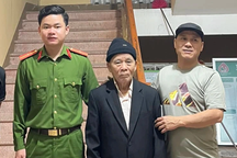 Cụ ông 87 tuổi đi lạc từ Hà Nội vào Hà Tĩnh