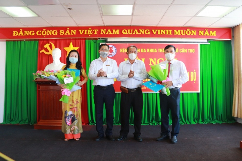 Bệnh viện Đa khoa TP Cần Thơ có 2 tân Phó Giám đốc - 1 Bệnh viện Đa khoa TP Cần Thơ có 2 tân Phó Giám đốc - 1