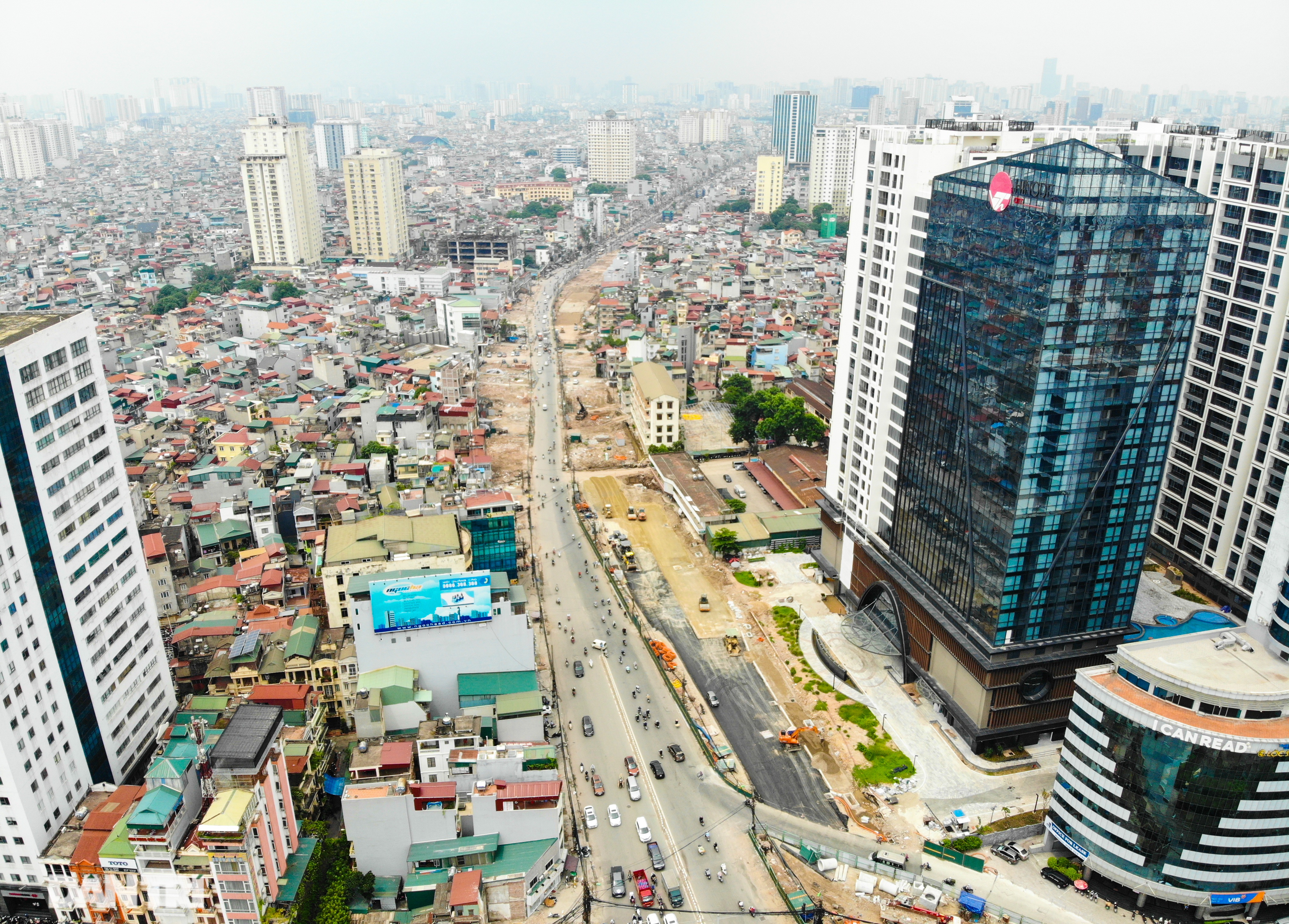 Hà Nội: Toàn cảnh công trường đường vành đai 2 đoạn Minh Khai – Đại La - 20 Hà Nội: Toàn cảnh công trường đường vành đai 2 đoạn Minh Khai – Đại La - 20