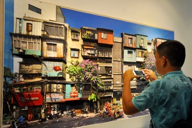 Ký ức nhà tập thể Hà Nội qua triển lãm 3D độc đáo