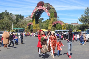 Đà Lạt quá tải dịch vụ trong dịp Tết nguyên đán Mậu Tuất