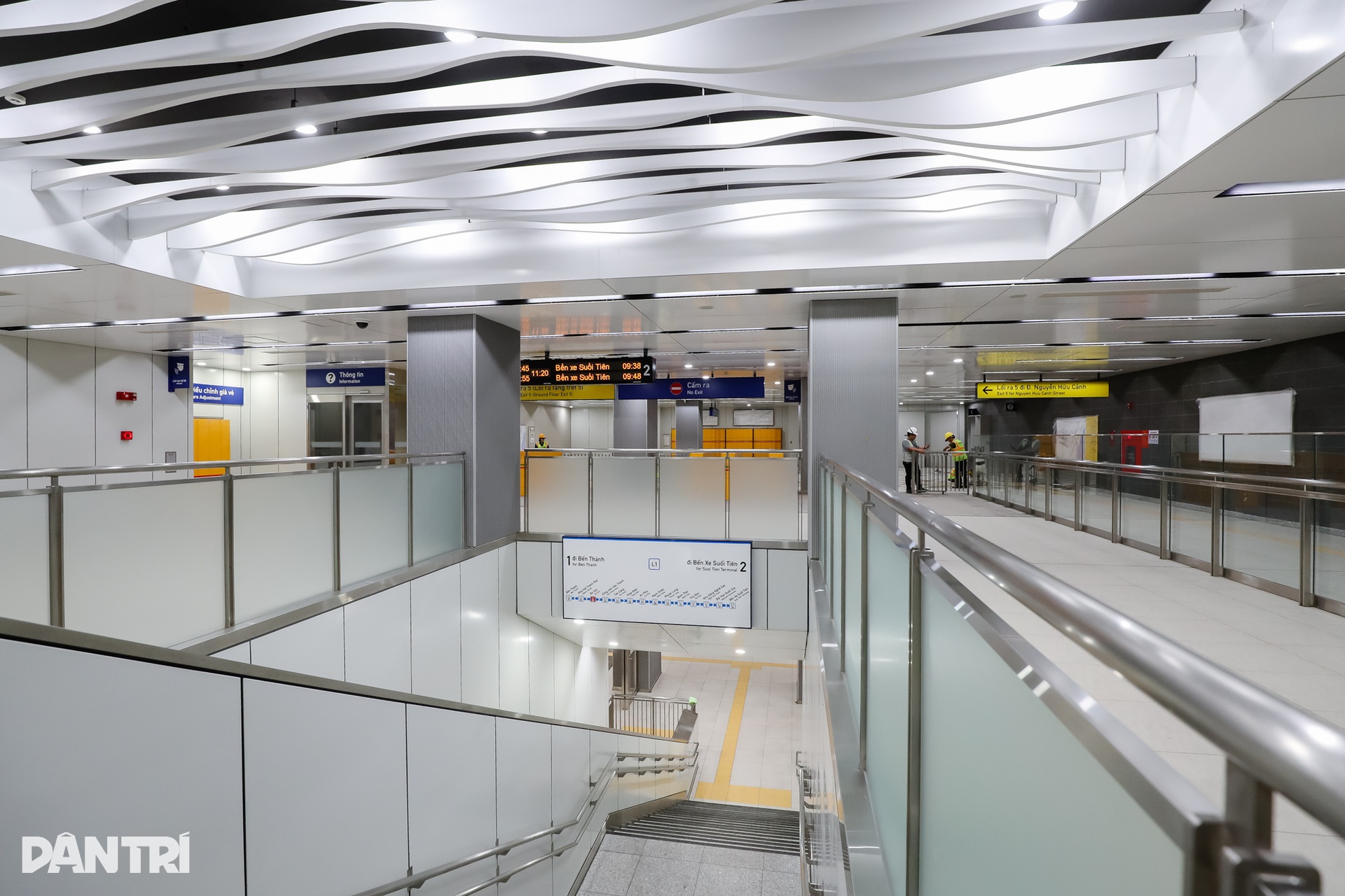 Diện mạo tuyến metro đầu tiên của TPHCM trước ngày vận hành - 16 Diện mạo tuyến metro đầu tiên của TPHCM trước ngày vận hành - 16