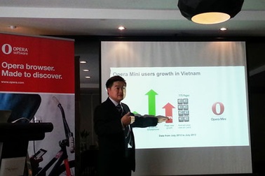 Người dùng Opera Mini tại Việt Nam bùng phát nhờ Android