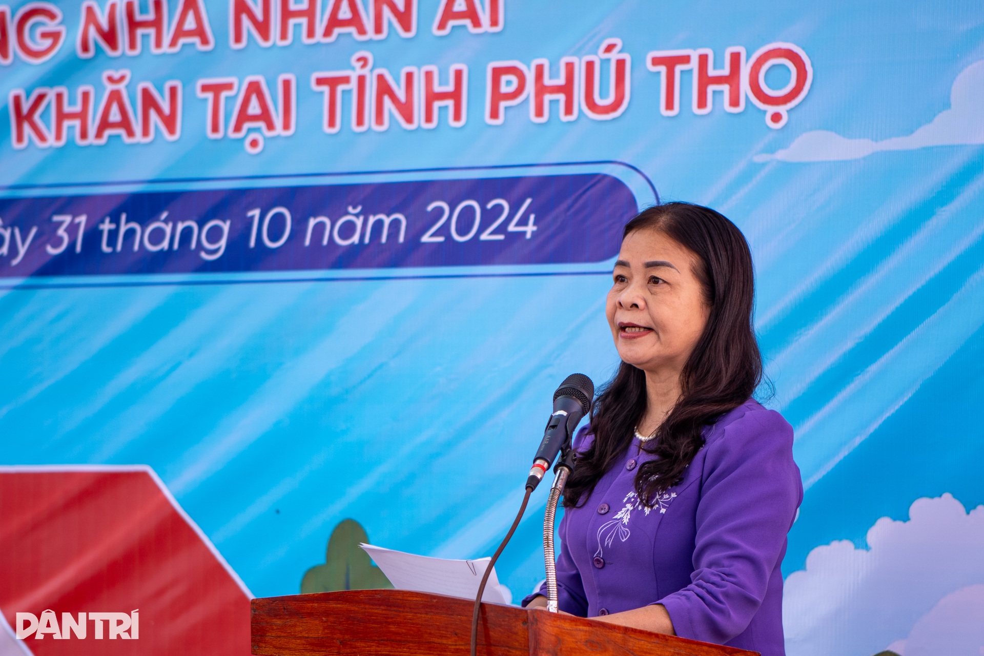 Báo Dân trí khởi công 5 ngôi nhà Nhân ái tại Phú Thọ, Bắc Giang - 3 Báo Dân trí khởi công 5 ngôi nhà Nhân ái tại Phú Thọ, Bắc Giang - 3