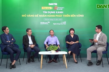 Tọa đàm Tín dụng xanh: Mỏ vàng để ngân hàng phát triển bền vững