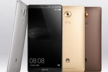 Huawei ra mắt Mate 8 - Phablet vỏ kim loại, cấu hình mạnh mẽ