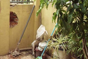 Thêm một vụ đặt mìn nhà dân ở Nghệ An