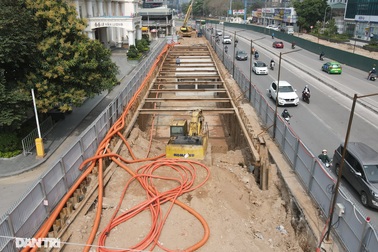 Đẩy nhanh tiến độ xây dựng hầm chui 700 tỷ đồng ở Hà Nội sau kỳ nghỉ Tết