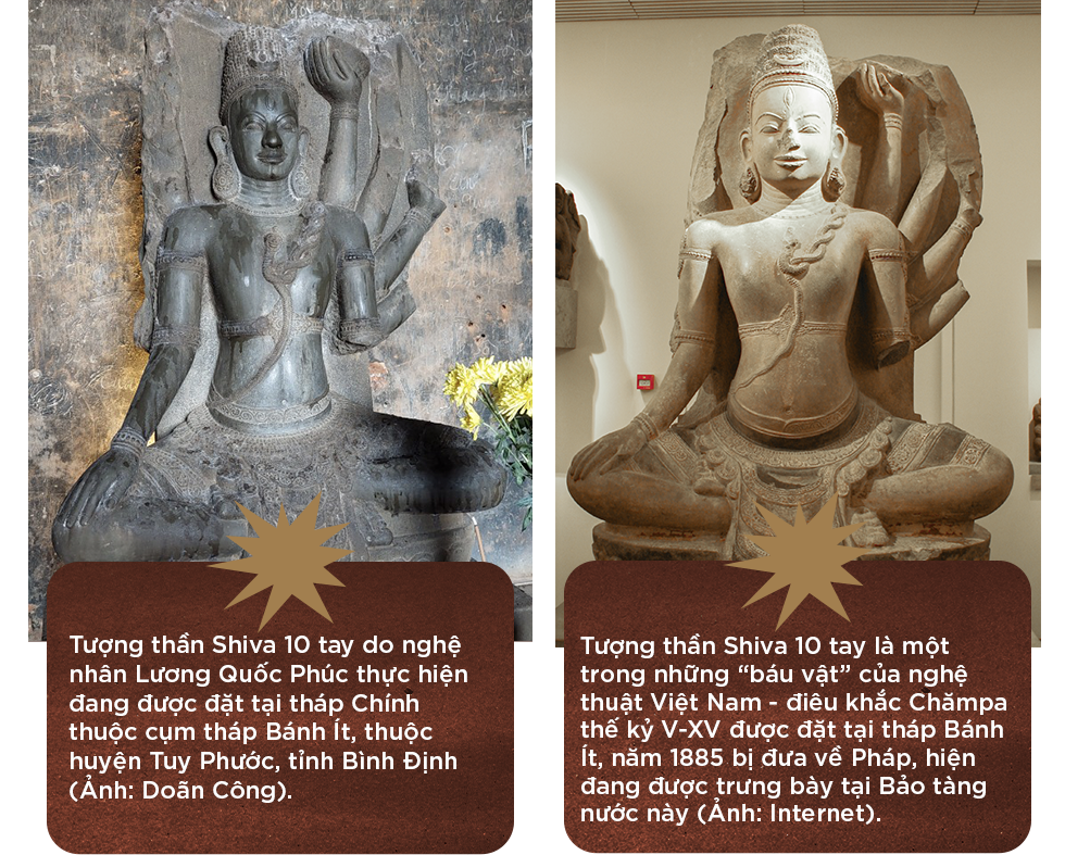 Chuyện về người tái tạo thành công báu vật Chăm huyền bí nghìn năm tuổi - 11 Chuyện về người tái tạo thành công báu vật Chăm huyền bí nghìn năm tuổi - 11