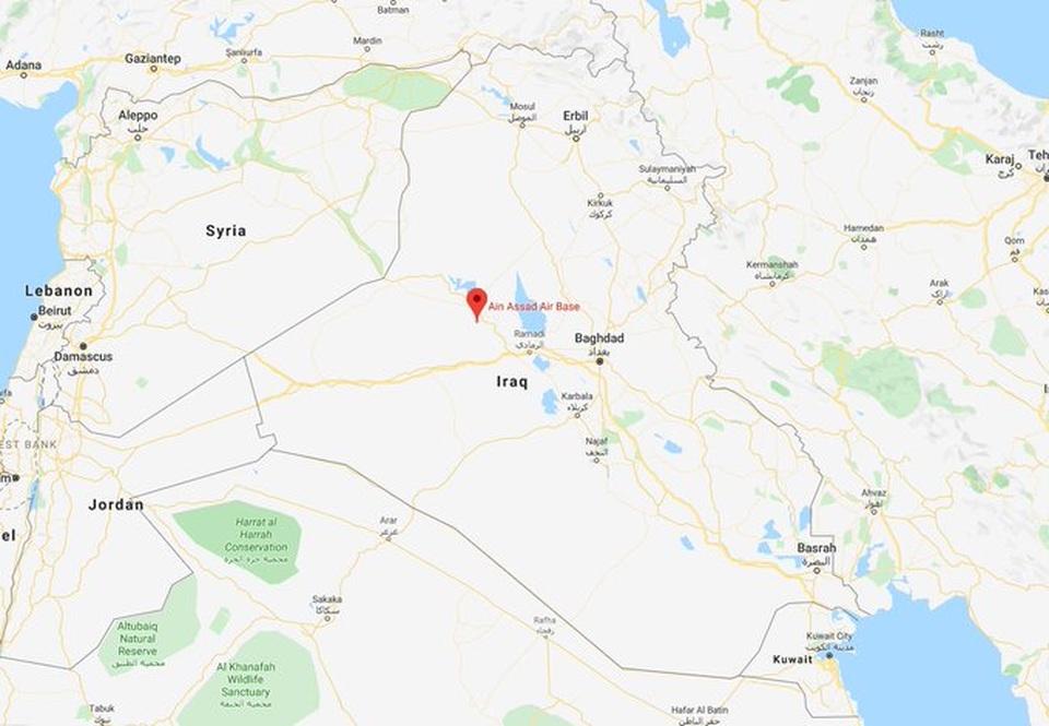 Căn cứ không quân Mỹ ở Iraq bị dội mưa rocket - 2 Căn cứ không quân Mỹ ở Iraq bị dội mưa rocket - 2
