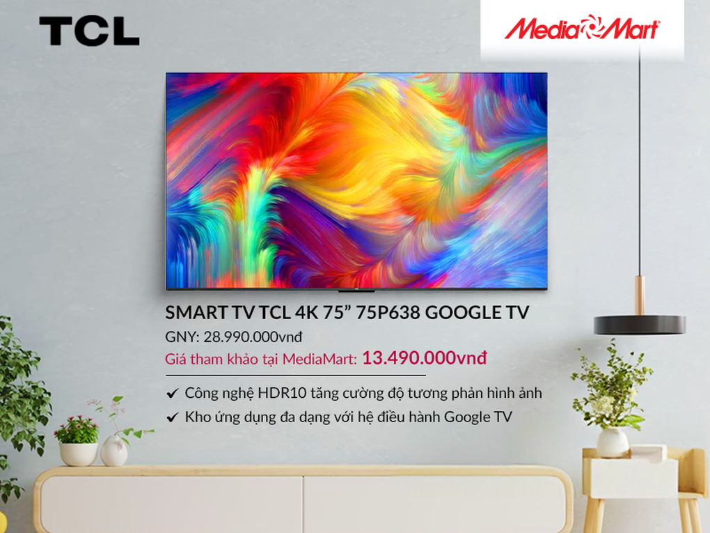 MediaMart giảm giá tới 50% nhiều TV màn hình lớn nhằm kích cầu mùa Euro - 6 MediaMart giảm giá tới 50% nhiều TV màn hình lớn nhằm kích cầu mùa Euro - 6