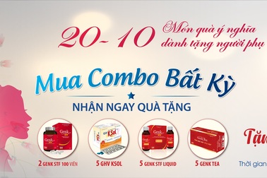 Món quà sức khỏe 20/10 - Hỗ trợ phòng ung bướu cho phụ nữ