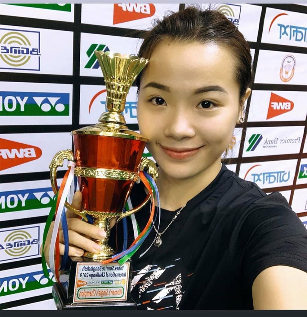 Vẻ đẹp ngọt ngào của tay vợt nữ số một Việt Nam ở Olympic Tokyo - 5 Vẻ đẹp ngọt ngào của tay vợt nữ số một Việt Nam ở Olympic Tokyo - 5